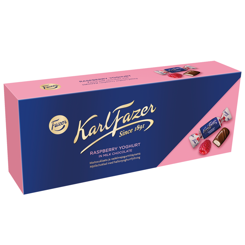 Fazer Raspberry Yoghurt Milk Chocolate Box (270g)