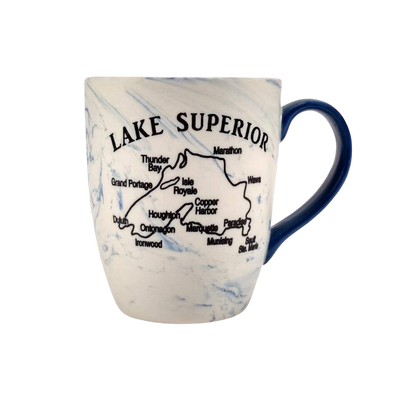 Lake Superior Marbled Coffee Mug