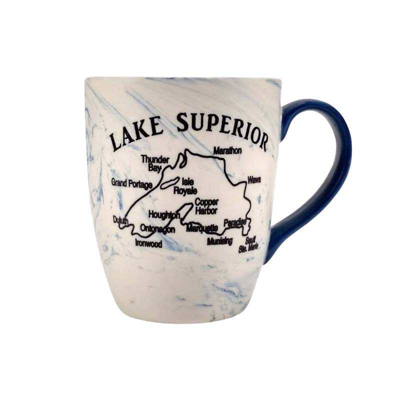 Lake Superior Marbled Coffee Mug