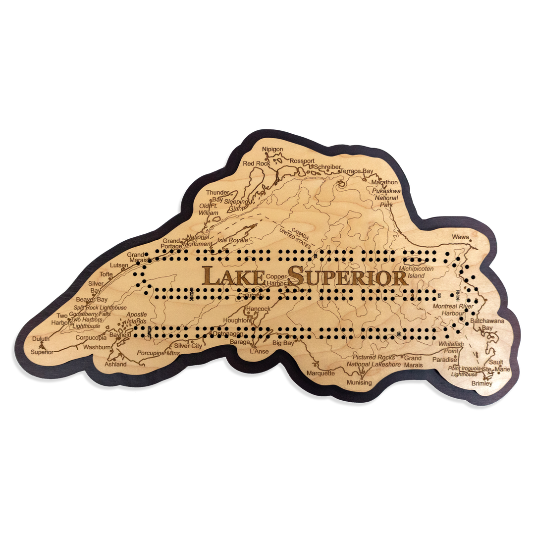 Cribbage Board Lake Superior
