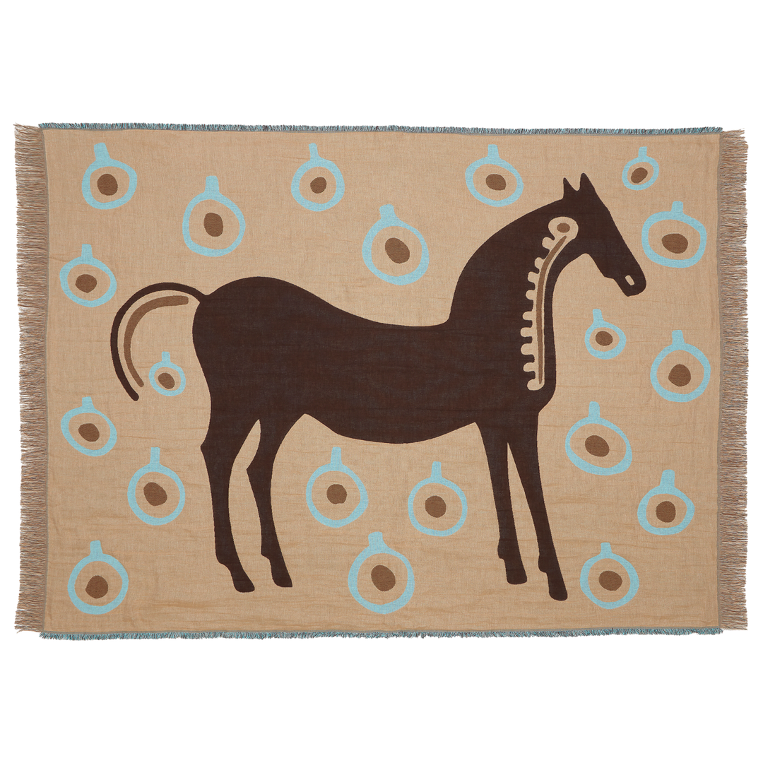 Marimekko Musta Tamma Blanket – Touch of Finland Marimekko Musta Tamma Blanket – Touch of Finland