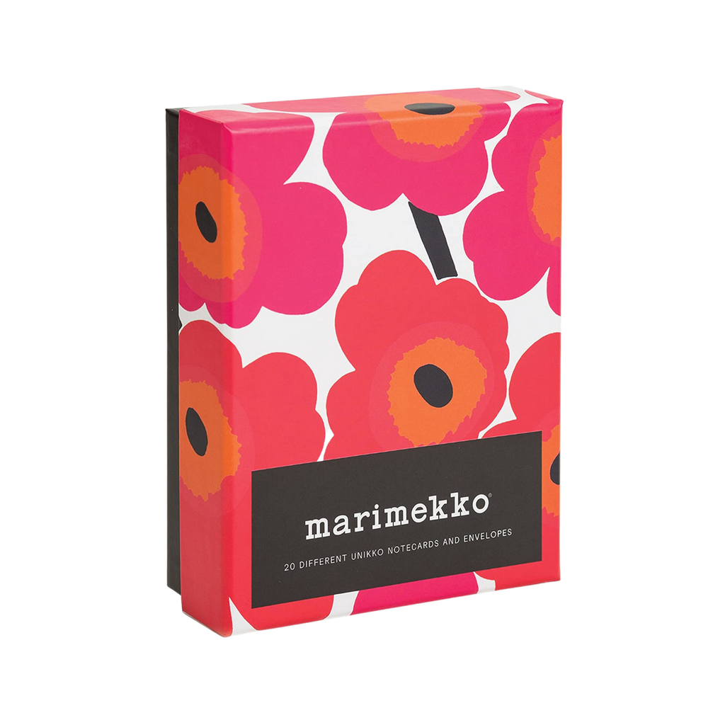Marimekko Unikko Notecards (20 count) – Touch of Finland