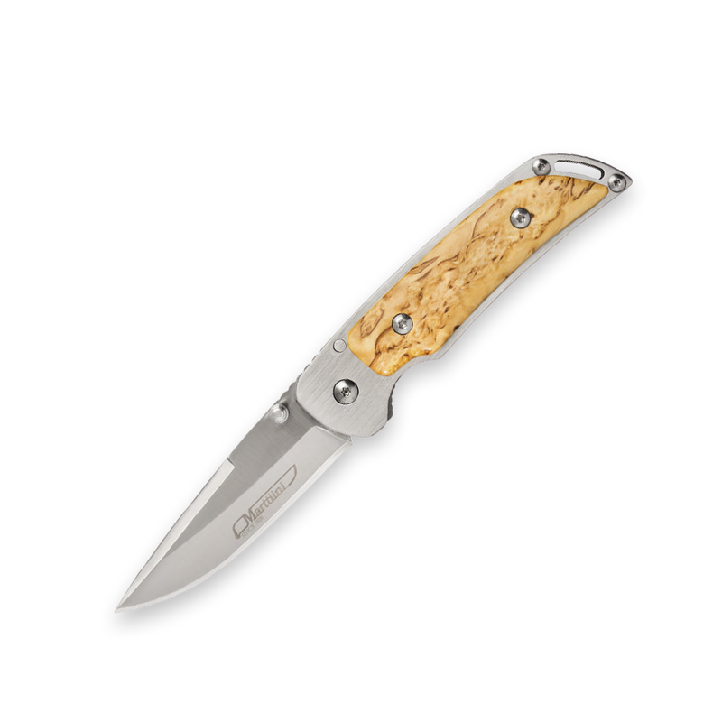 Marttiini MFK Curly Birch Folding Knife