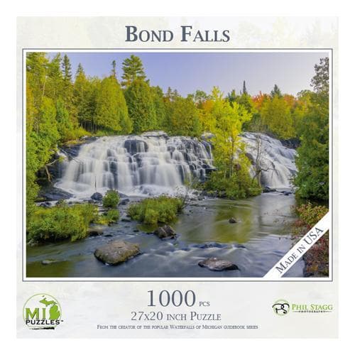 Michigan Puzzle - Bond Falls