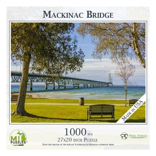 Michigan Puzzle - Mackinac Bridge