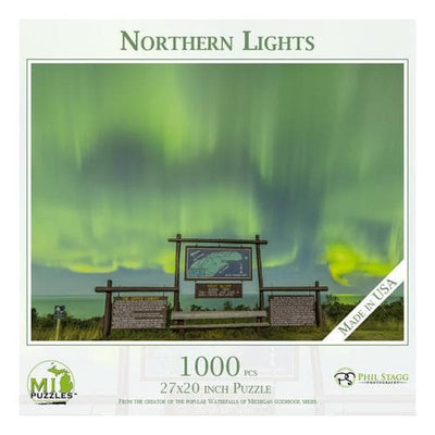 Michigan Puzzle - Northern Lights