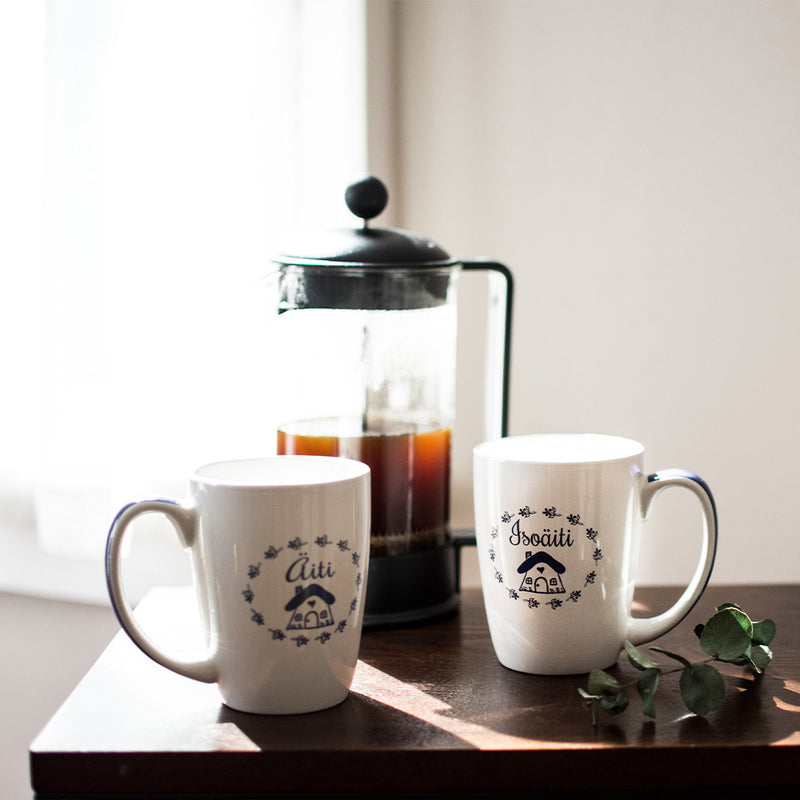 coffee time with Finnish Coffee Mugs Aiti and Isoaiti