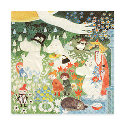 Moomins in the Meadow Lunchs Napkin (20 pack)