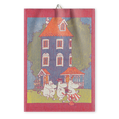 Ekelund Moomin House Tea Towel