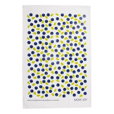 More Joy Blueberry Kitchen Towel