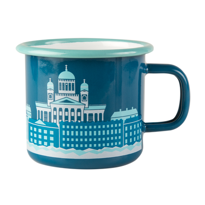 Muurla Helsinki Enamel Mug