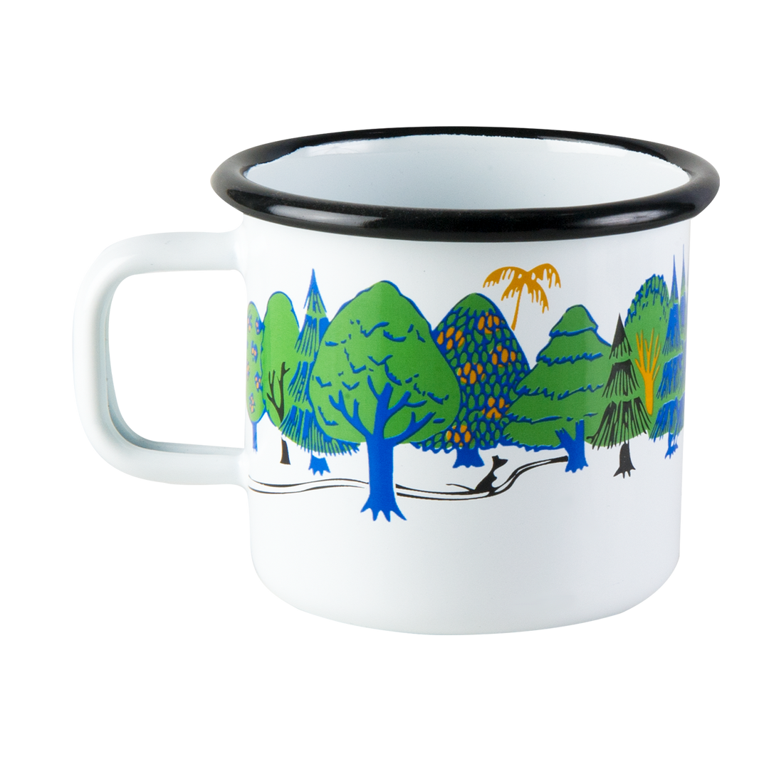 Muurla Moomin Enamel Mug Moominvalley – Touch of Finland