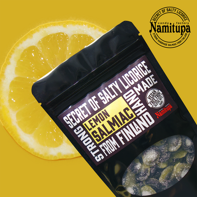 Namitupa Lemon Salmiac with lemon emphasis