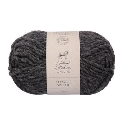 Novita Hygge Wool Yarn, graphite