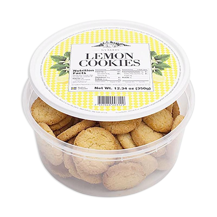 Nyakers Swedish Lemon Cookies Tub (350g)