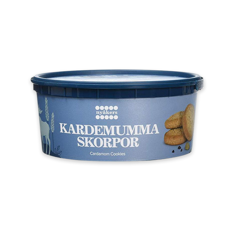 Nyakers Swedish Cardamom Cookies Tub (350g)