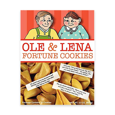 Ole & Lena Fortune Cookies - Scandinavian Jokes & Humor
