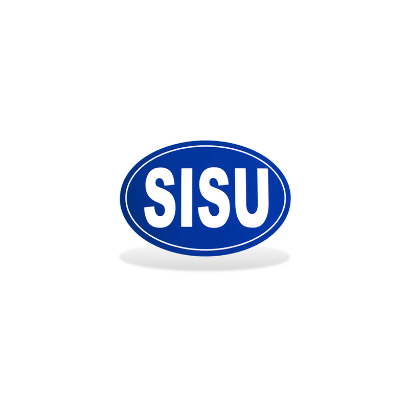 Oval Mini SISU Bumper Sticker