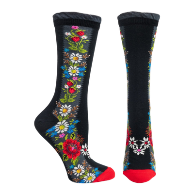 Ozone Folklore Socks, Black