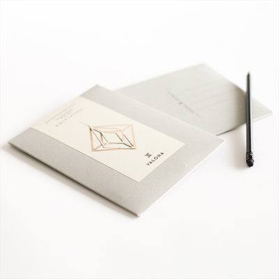 Packaging for Valona Birch Himmeli Crystal Decoration, Natural