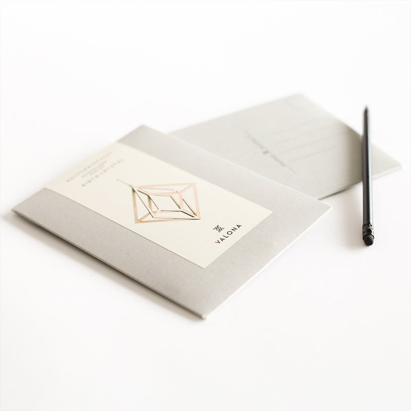 Packaging for Valona Birch Himmeli Crystal Decoration, Natural