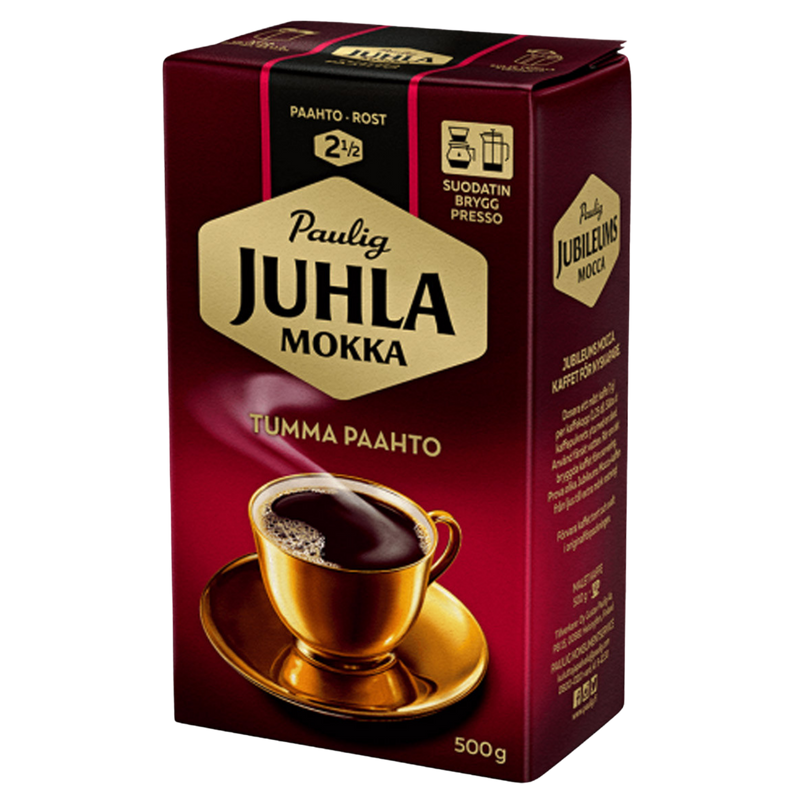 Paulig Juhla Mokka Coffee Dark Roast (500g)
