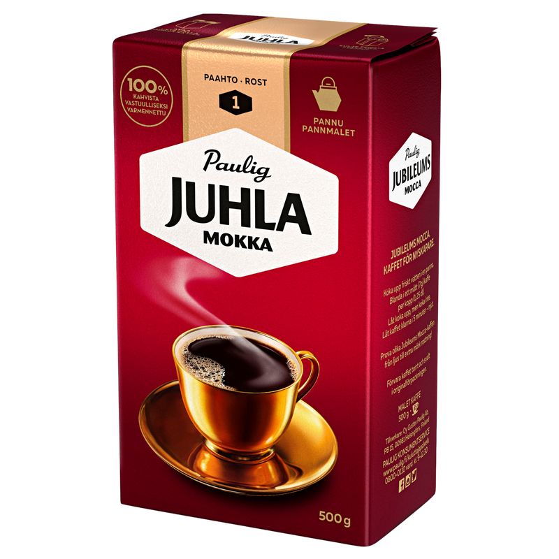 Paulig Juhla Mokka Coffee Light Roast (500g)
