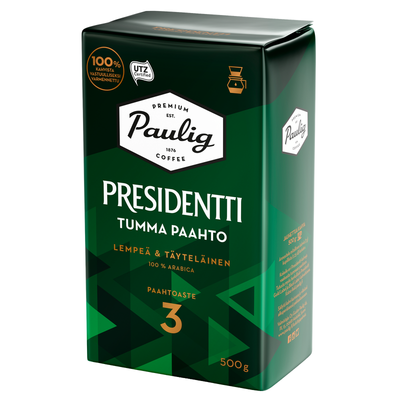 Paulig Presidentti Coffee Dark Roast (500g)