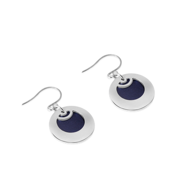 Pohjolan Helmi - Blueberry Earrings, Midnight Blue