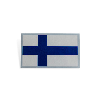 Finnish Flag Reflective Decal