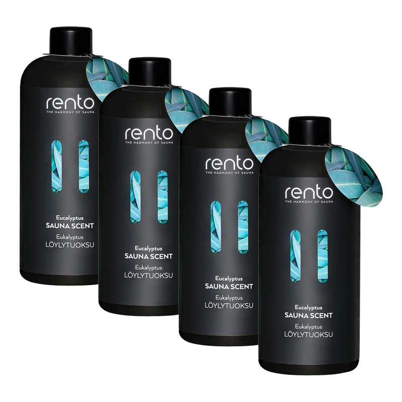 Rento Sauna Scent Eucalyptus, 4 Pack