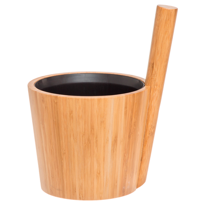 Rento Bamboo Sauna Bucket w/ Liner