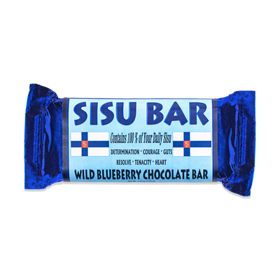 Sisu Wild Blueberry Chocolate Bar