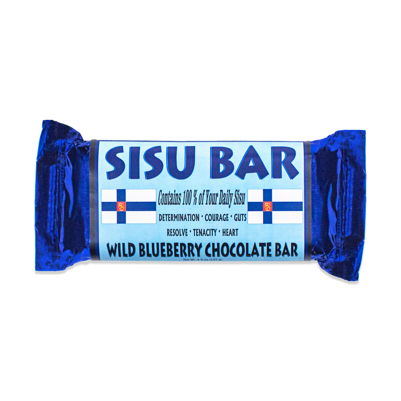 Sisu Wild Blueberry Chocolate Bar