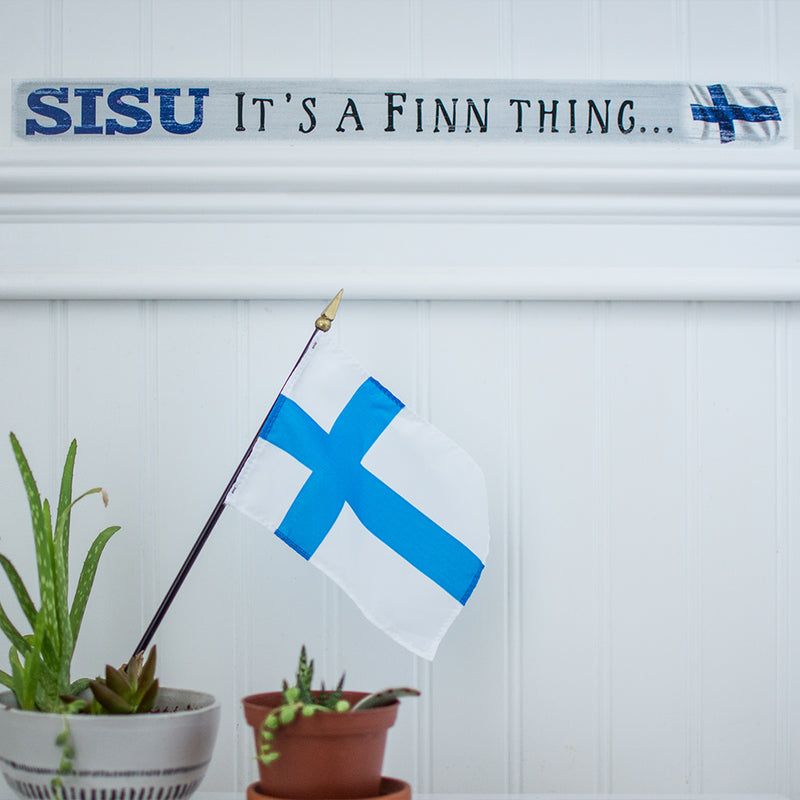 Shelf Sitter Sign Sisu It&