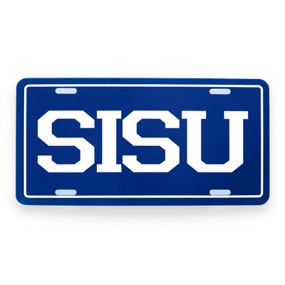 SISU License Plate