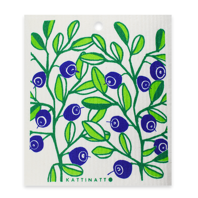 Swedish Dishcloth - Blueberries