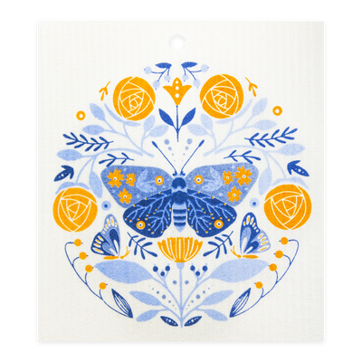 Swedish Dishcloth - Butterflys