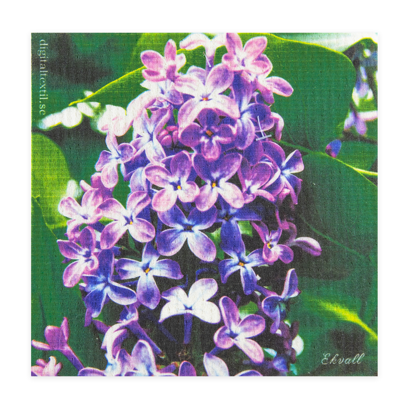 Swedish Dishcloth - Lilac Flower