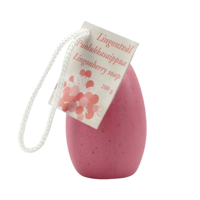 Vaasan Lingonberry Soap w/ Rope