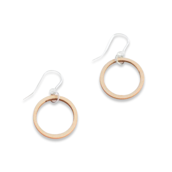 Valona Luna Birch Earrings, Natural