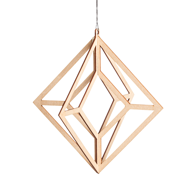 Valona Birch Himmeli Crystal Decoration, Natural