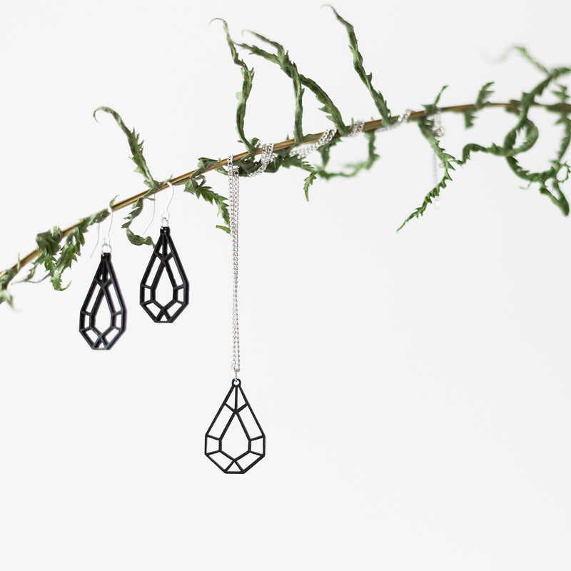 Valona Drop Birch jewelry set