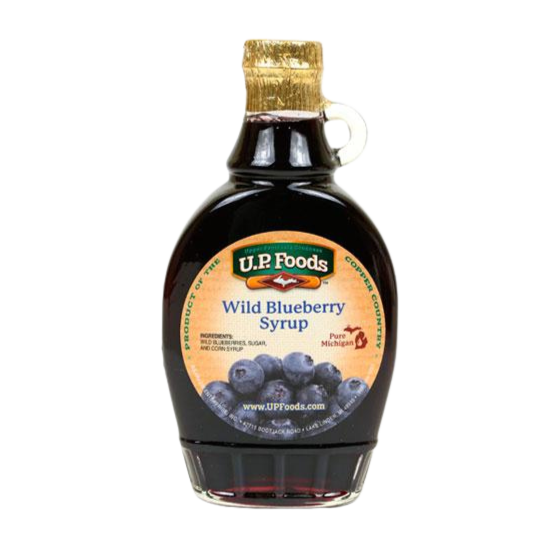 Wild Blueberry Syrup - Locally Sourced (8 oz)